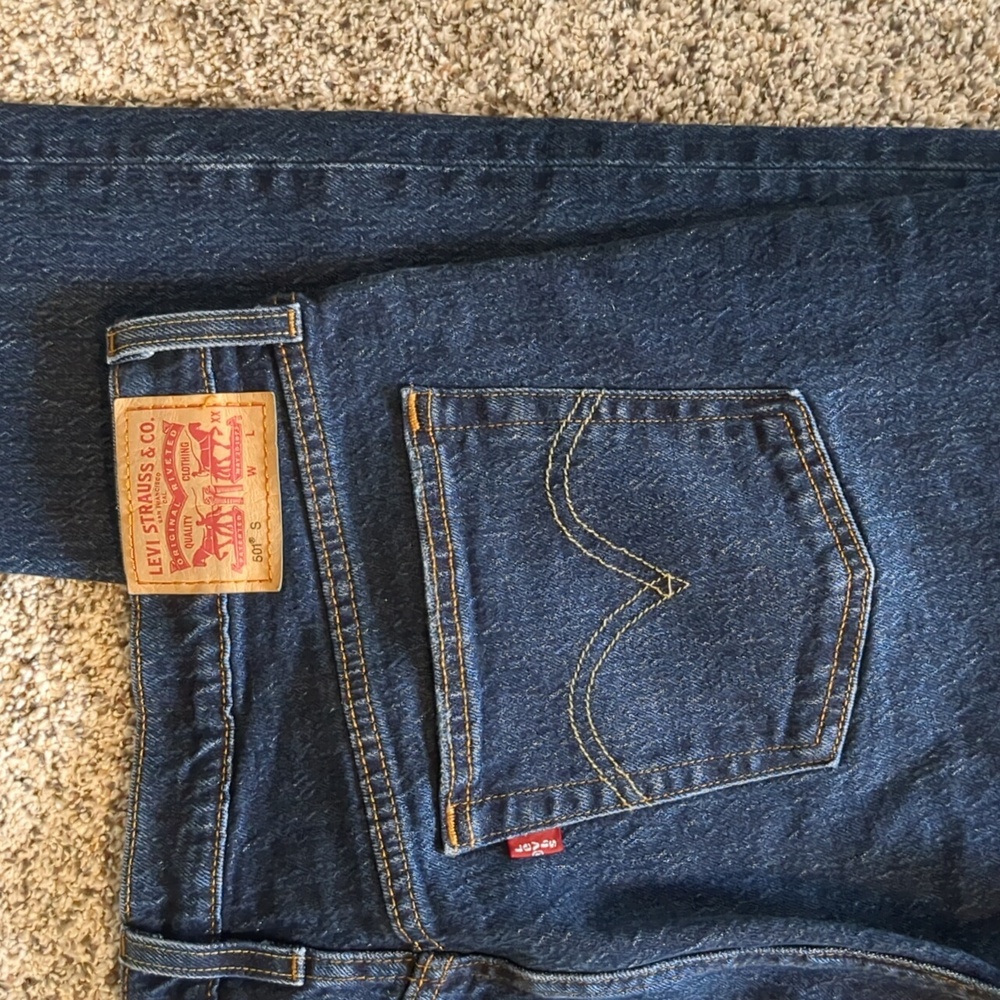 Levi's 301s Jeans Dk Blue - image 6